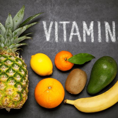 Vitaminas C, B6, B9 y B12